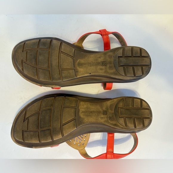Naturalizer Jarreau Orange open toe sandals size 9 M - Picture 9 of 11